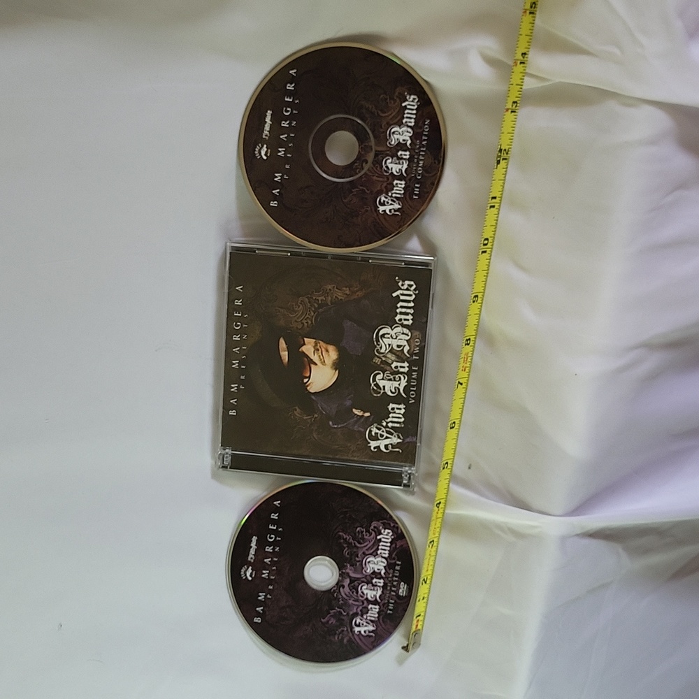 Viva La Bam presents Volume Two: 2 CDs 38 tracks Very Good